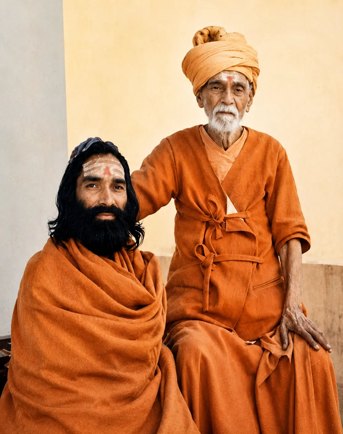Swami Kalyan Dev Ji and Swami Omanand Ji